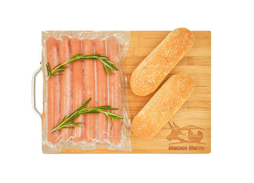 Заказать «Колбаски Хот-Дог курица» за 534 руб. 600 г. в Москве