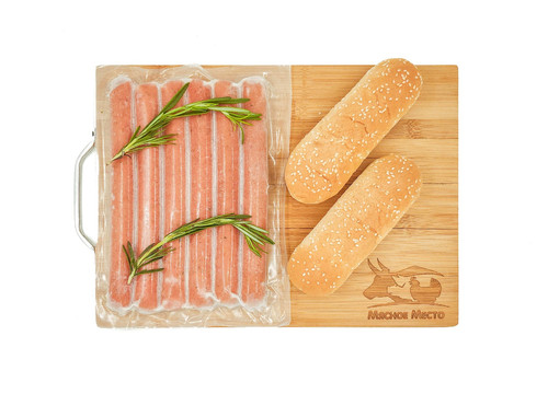 Заказать «Колбаски Хот-Дог говядина» за 534 руб. 600 г. в Москве